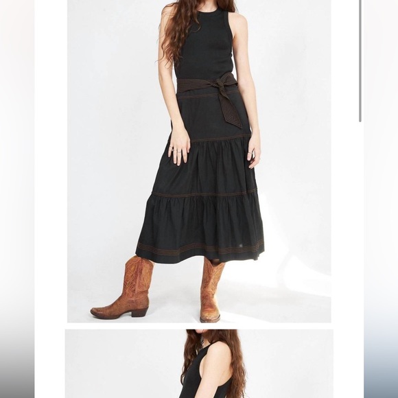 NEW VERONICA BEARD austyn dress in black - Picture 3 of 3